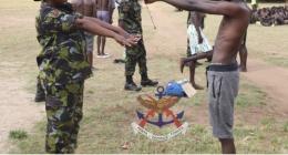 File Image of a past KDF recruitment drive.